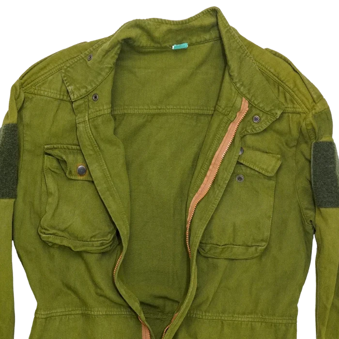 Production Made Olive Coveralls - Large, Item 1 - Film Production Used - Overalls