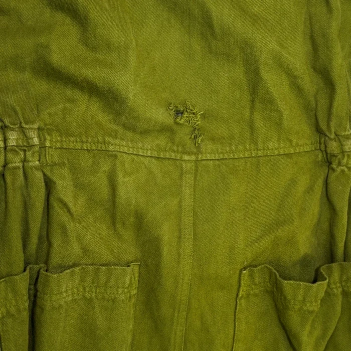 Production Made Olive Coveralls - Large, Item 3 - Film Production Used - Overalls