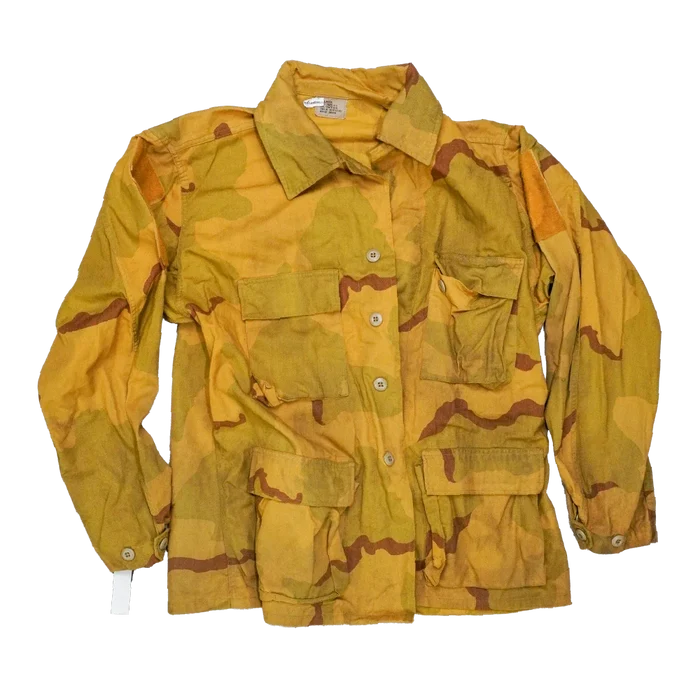 Production Modified USGI 3 Colour Desert Shirt - XSmall Regular - Film Production Used - Field Shirts