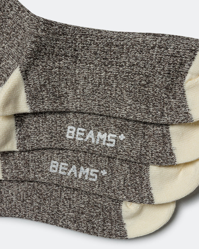 Rag Socks - Khaki/Yellow