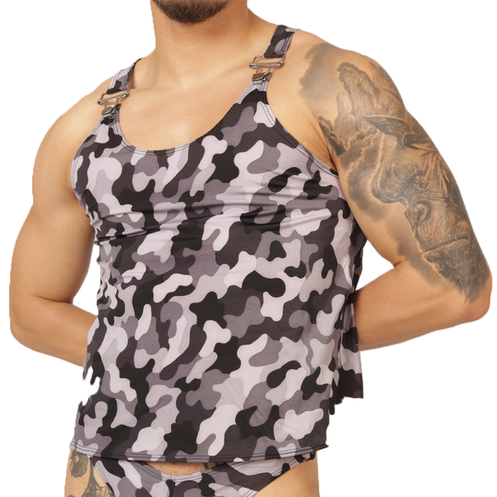 Rank Camouflaged Tank de Gigo Underwear