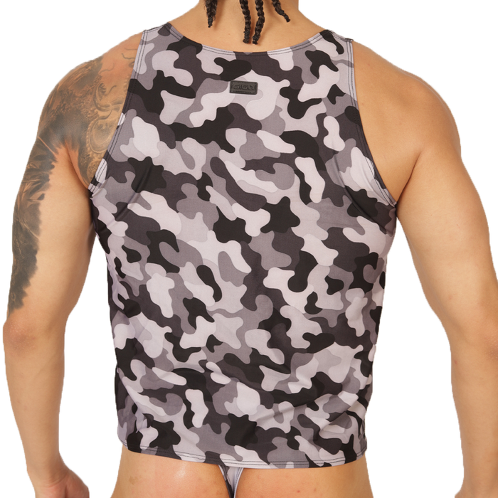 Rank Camouflaged Tank vista frontal de Gigo Underwear