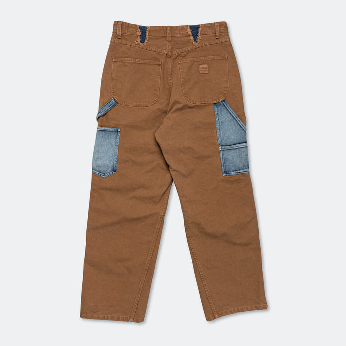 Re-make Carpenter Jeans - Brown/Blue