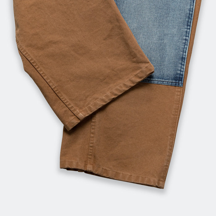 Re-make Carpenter Jeans - Brown/Blue
