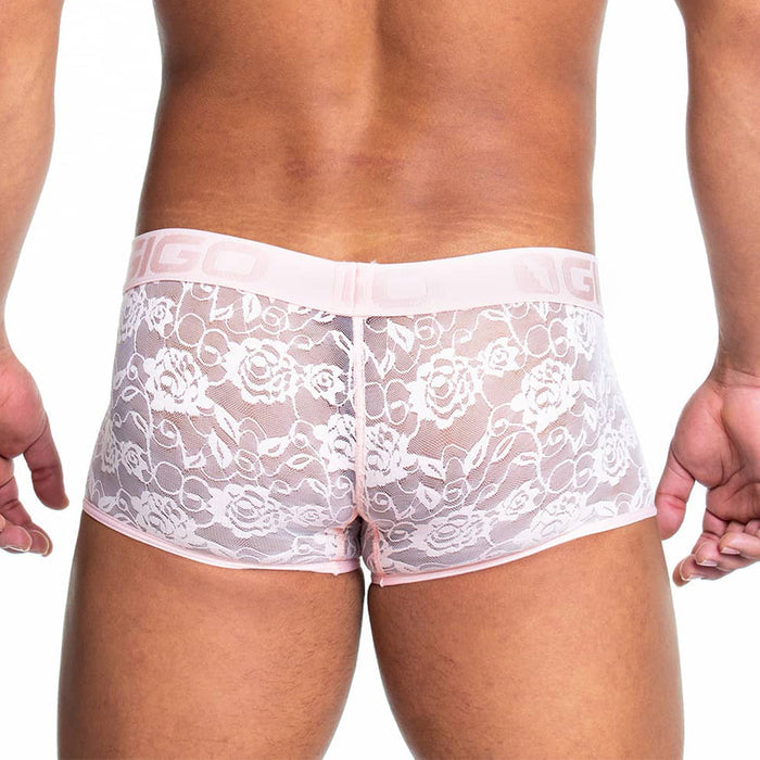 Redemotion Pink Trunk vista posterior de Gigo Underwear