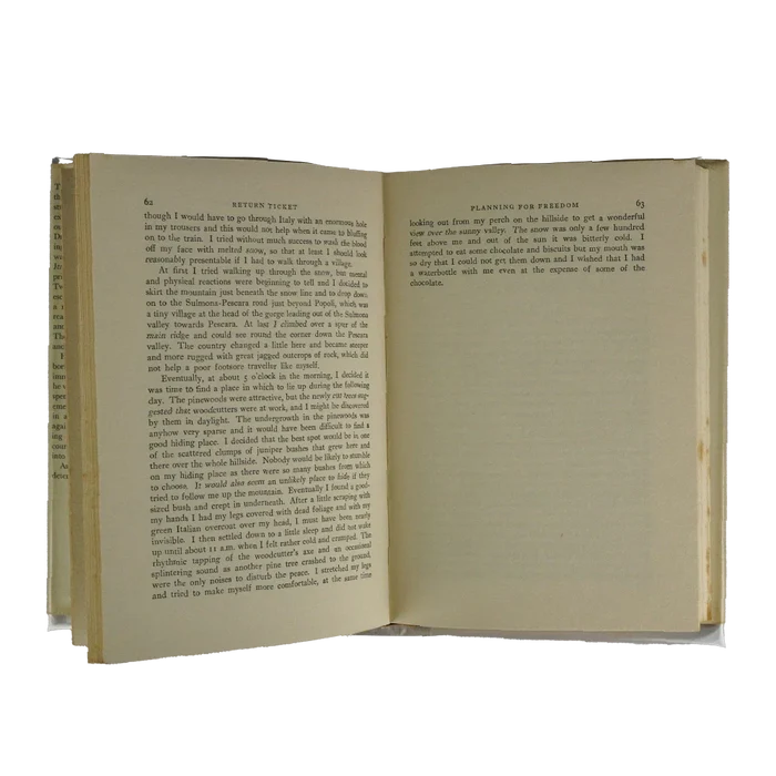 Return Ticket - Anthony Deane-Drummond Book - Army & Outdoors - Books