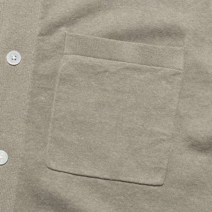 Rollo Cotton Linen SS Shirt - Clay