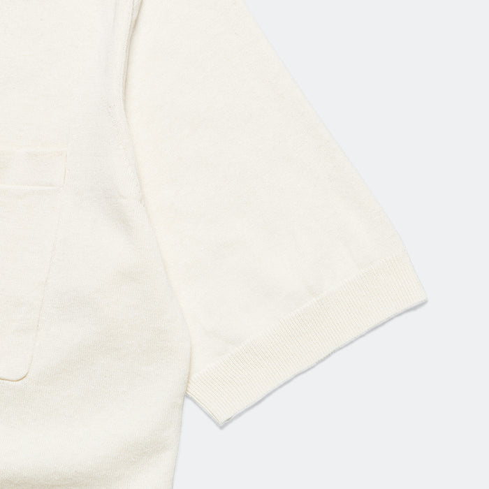 Rollo Cotton Linen SS Shirt - Kit White