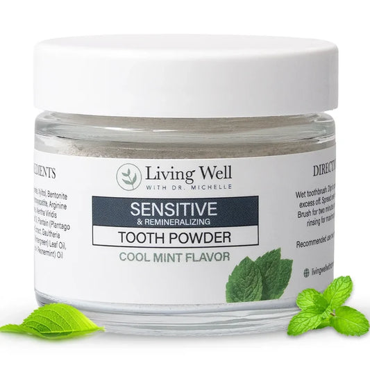 Sensitive Remineralizing Tooth Powder jar