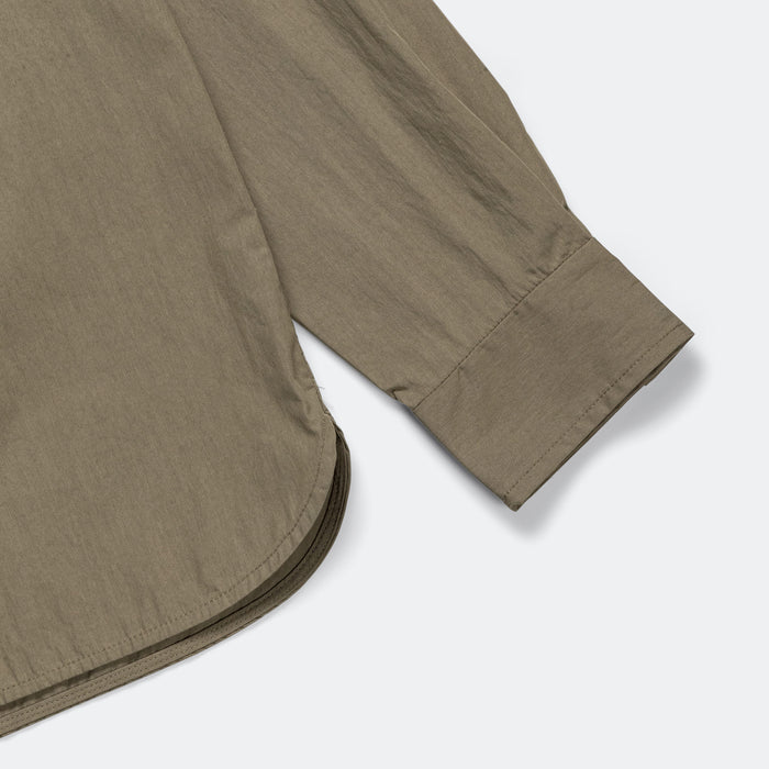Silas Tech Poplin Shirt - Sediment Green