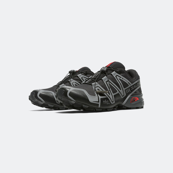 Speedcross 3 GTX - Black/Asphalt-Flame Scarlet
