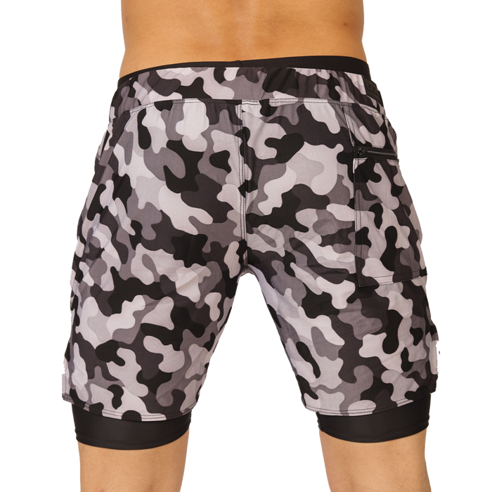Sporty Camouflage Short vista posterior de Gigo Underwear