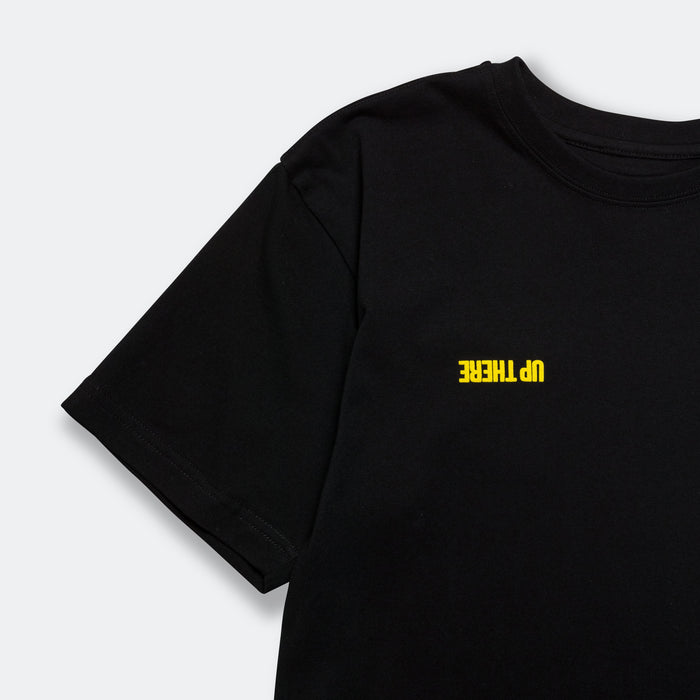 SS Logo Tee - Black/Yellow