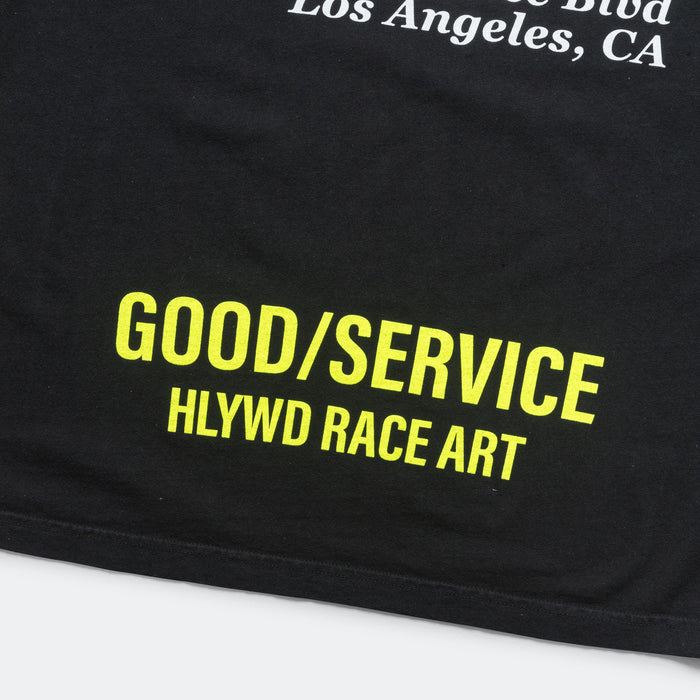 SS T-Shirt x Race Service - Faded Black