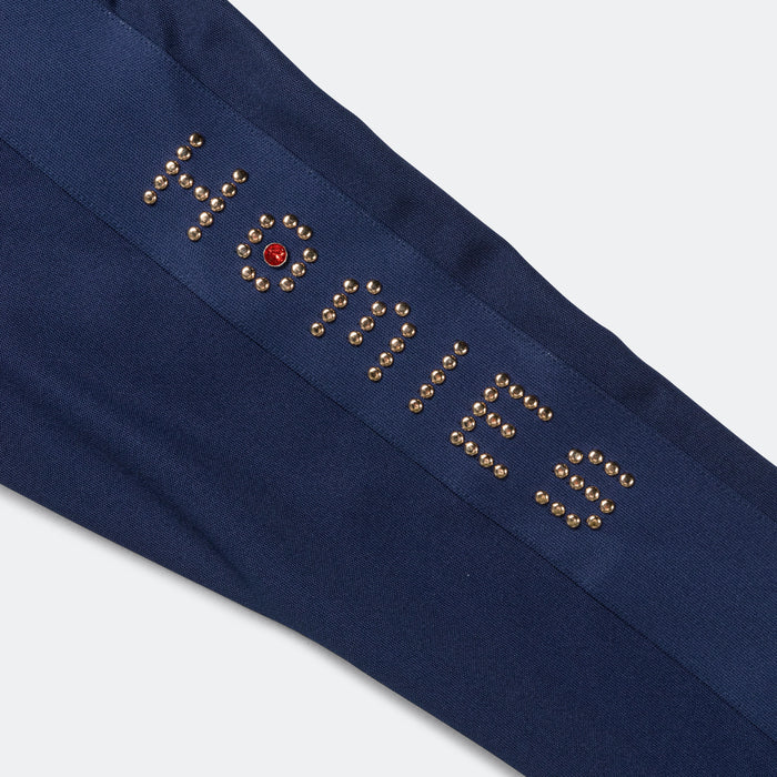 Studded Track Jacket - Navy