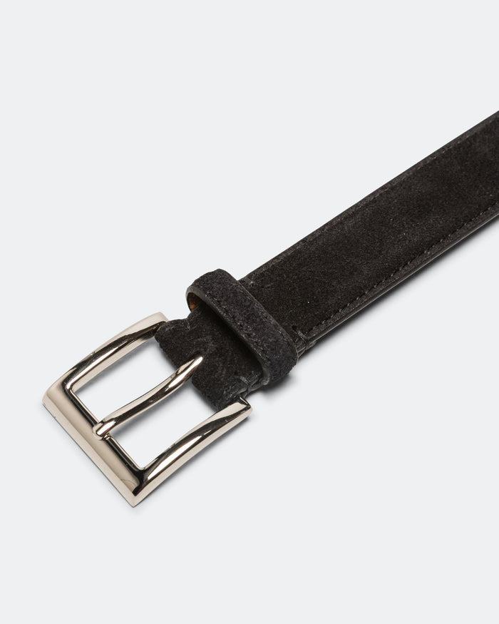 Suede Belt - Black
