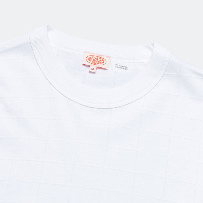 T-Shirt x UP THERE - White/Fern Green