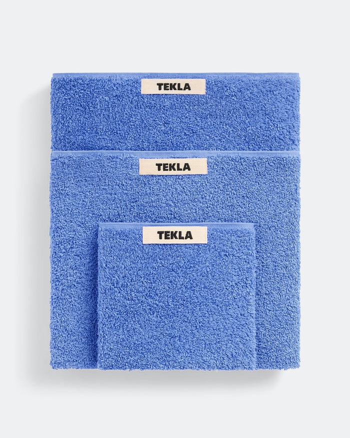 Terry Towel  - Clear Blue