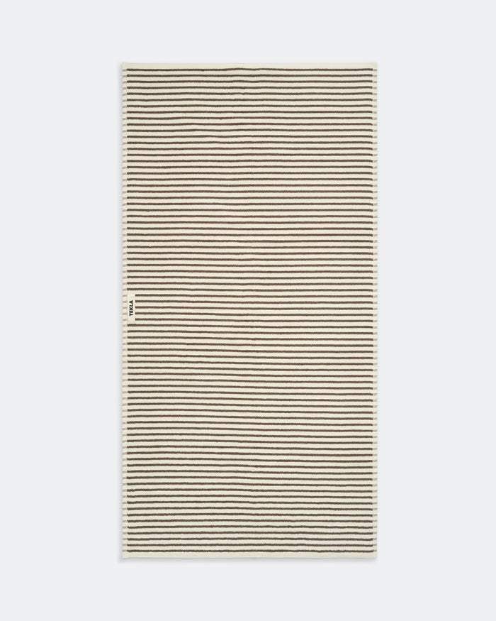 Terry Towel - Kodiak Stripes