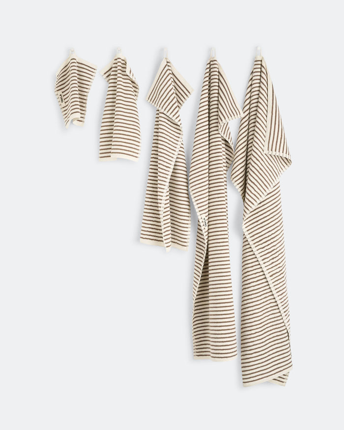 Terry Towel - Kodiak Stripes