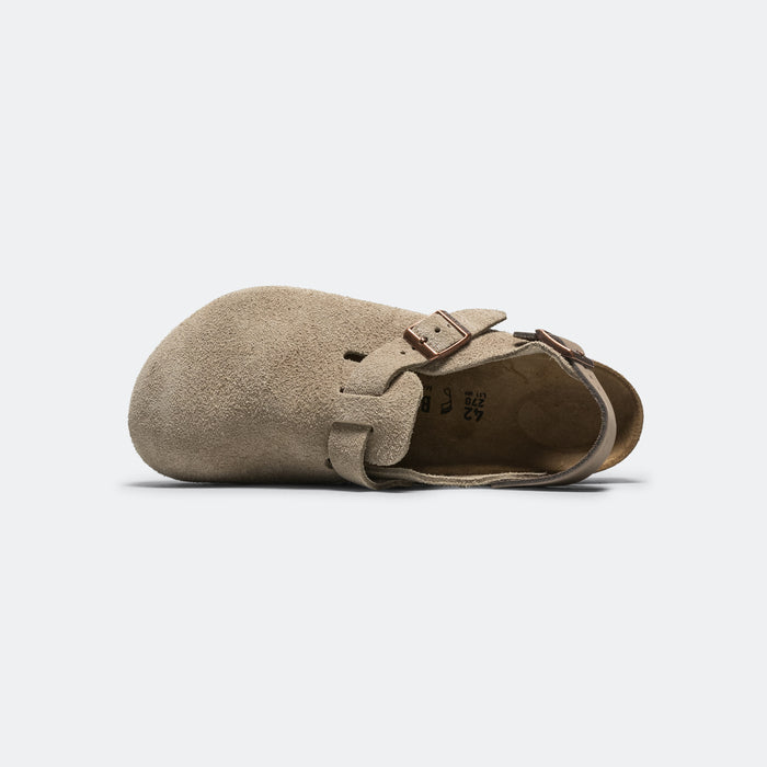Tokio - Taupe Suede Leather