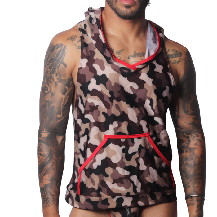Trend Red Hoody Tshirt de Gigo Underwear