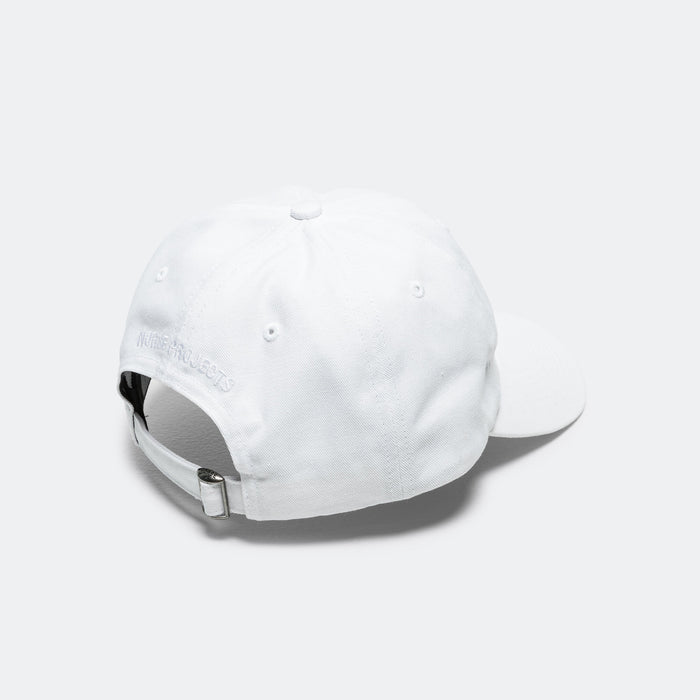 Twill Sports Cap - White