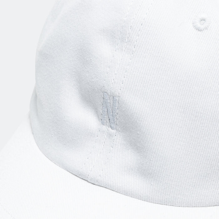 Twill Sports Cap - White