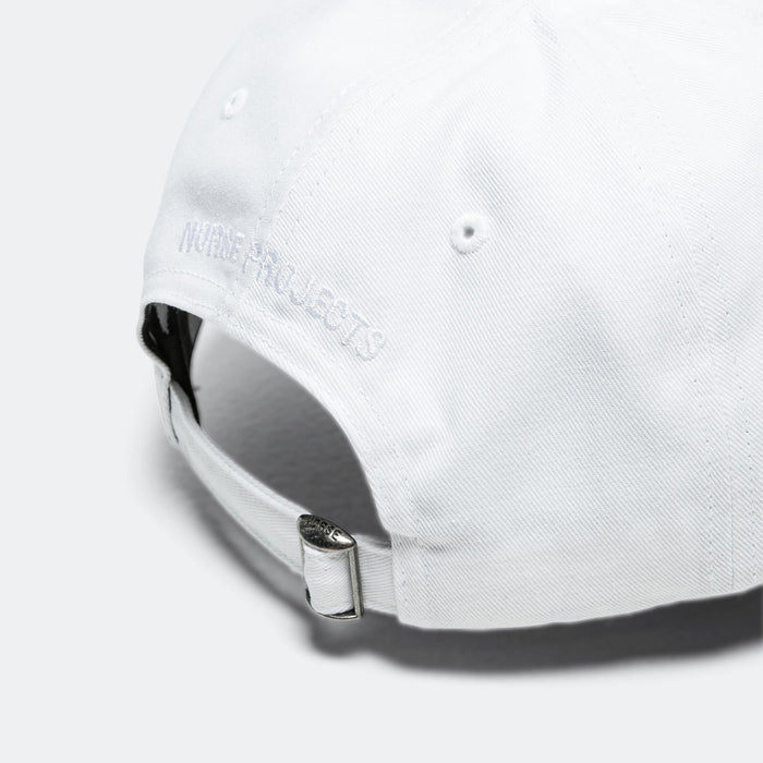 Twill Sports Cap - White