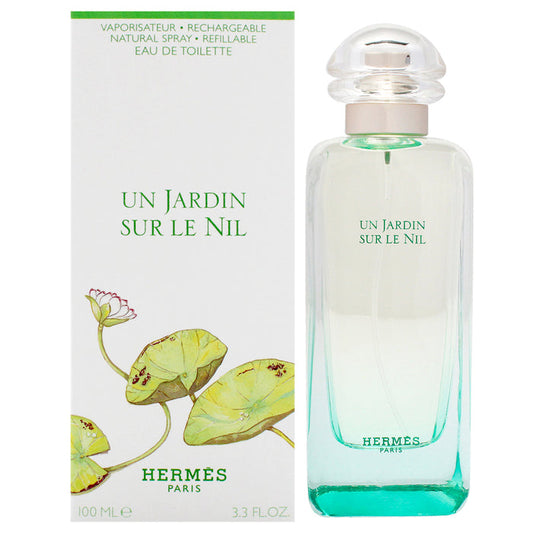 Un Jardin Sur Le Nil by Hermes for Unisex - 3.3 oz EDT Spray (Refillable)