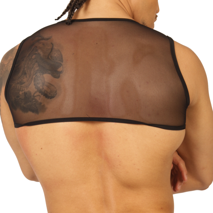 Universe Vest Harness vista posterior de Gigo Underwear