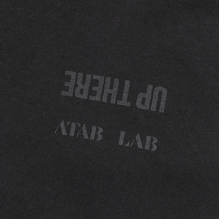 UP THERE X ATAB Lab 'Chess Board' Tee - Faded Coal/Reflective