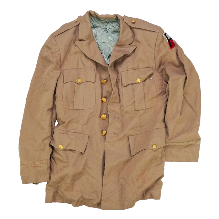 US Army 1950s Khaki Service Dress Jacket - Small - US Army Surplus - Dress Jackets