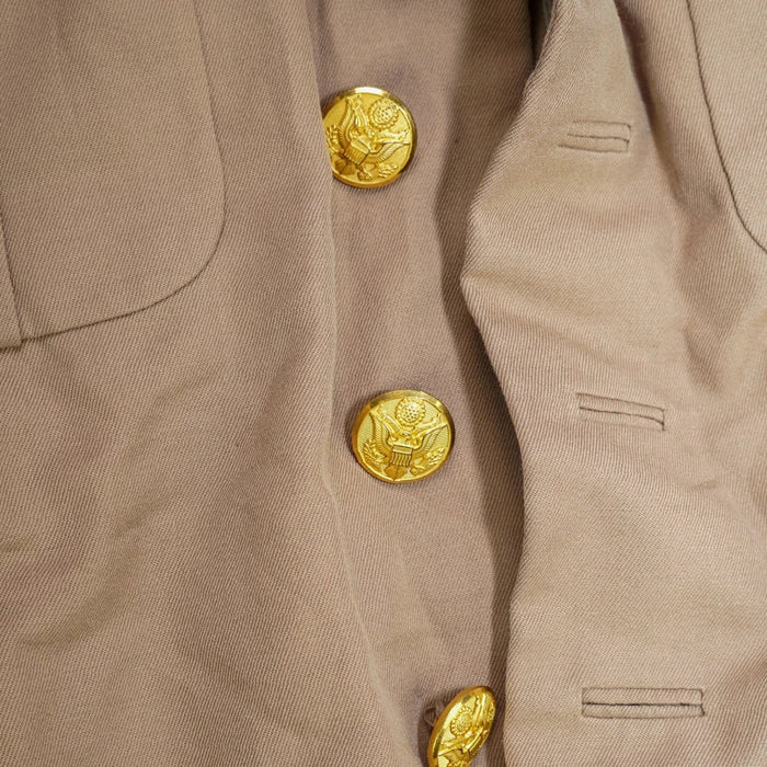 US Army 1950s Khaki Service Dress Jacket - Small - US Army Surplus - Dress Jackets