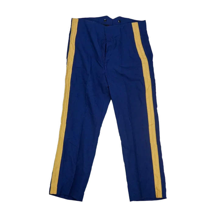 US Army Blue Officer Service Dress Trousers - 38S, Large - US Army Surplus - Dress Trousers