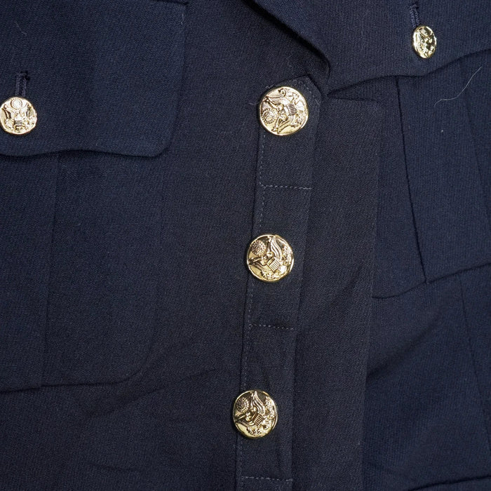 US Army Officer Blue Service Dress Jacket - 39R, Medium, Item 2 - US Army Surplus - Dress Jackets
