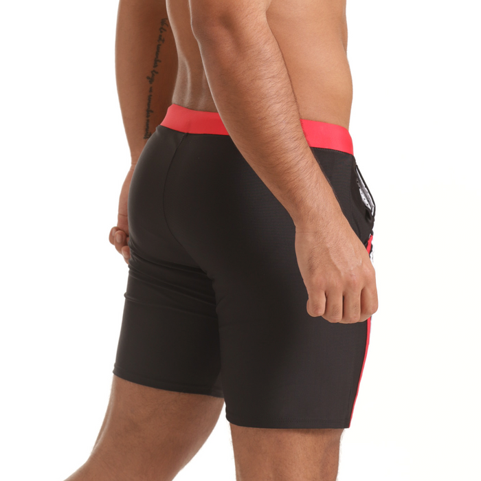Versatil Red Beachwear vista frontal de Gigo Underwear