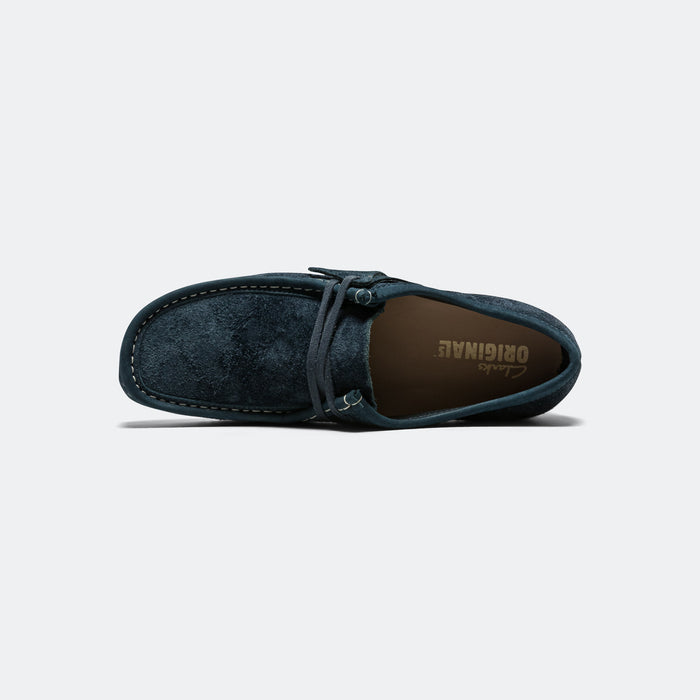 Wallabee - Navy/Teal Suede