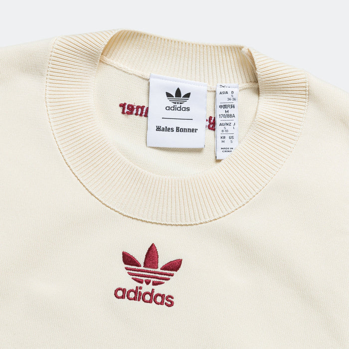 Womens Knit Shirt x Wales Bonner - Wonder White
