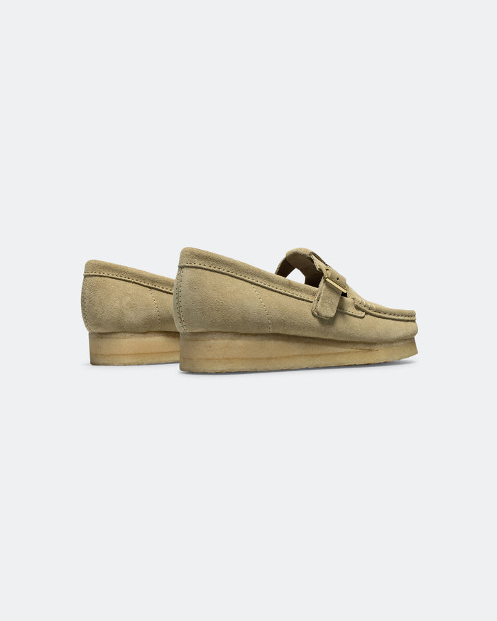 Womens Wallabee T Bar - Maple Suede