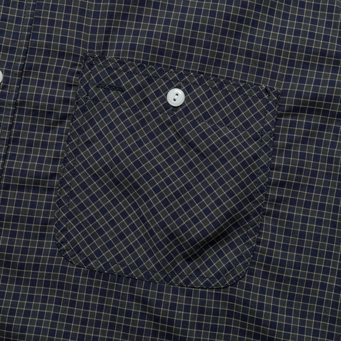 WORK Wool Plaid Shirt - Green