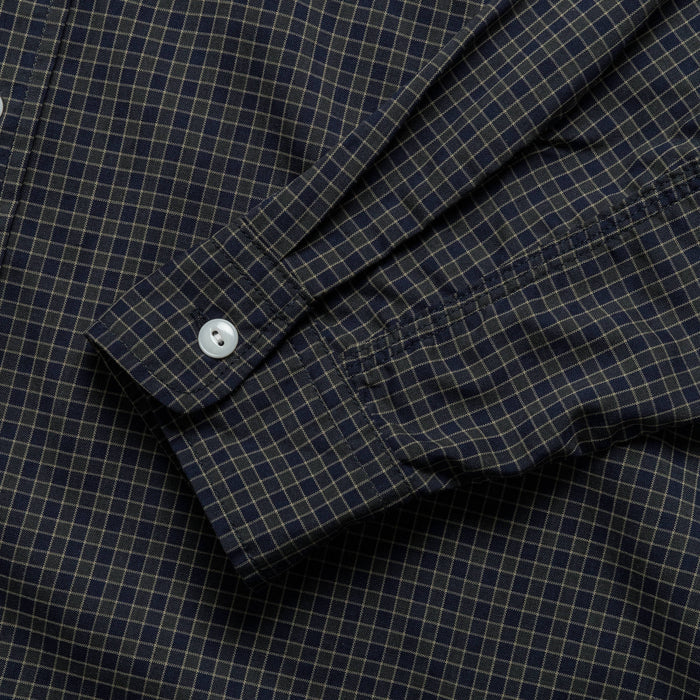 WORK Wool Plaid Shirt - Green