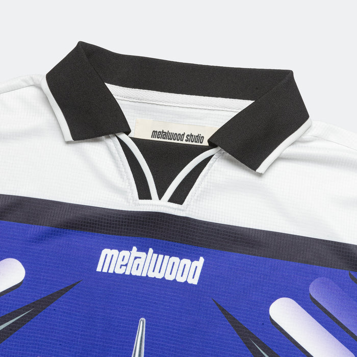 X-Games LS Jersey - White/Blue-Purple