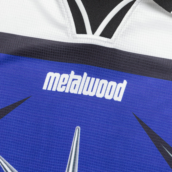 X-Games LS Jersey - White/Blue-Purple